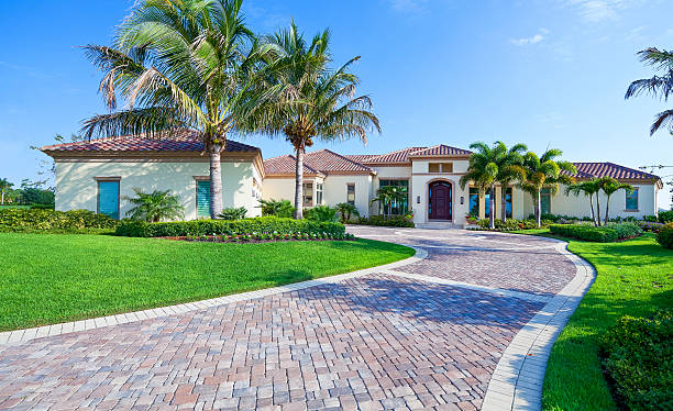 Residential Paver Driveway in Ballinger, TX